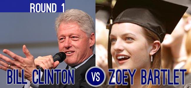 Bill Clinton Zoey Bartlet