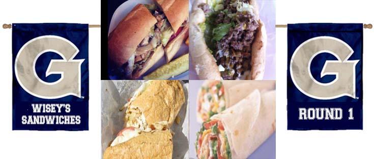 MARCH MADNESS: Wiseys Sandwiches Round 1