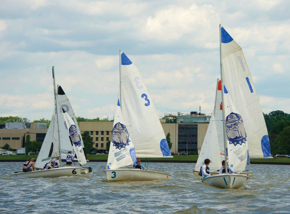 GUHOYAS
A Georgetown sailing team, representing the United States, fended off Australia and secured the World University Championships.