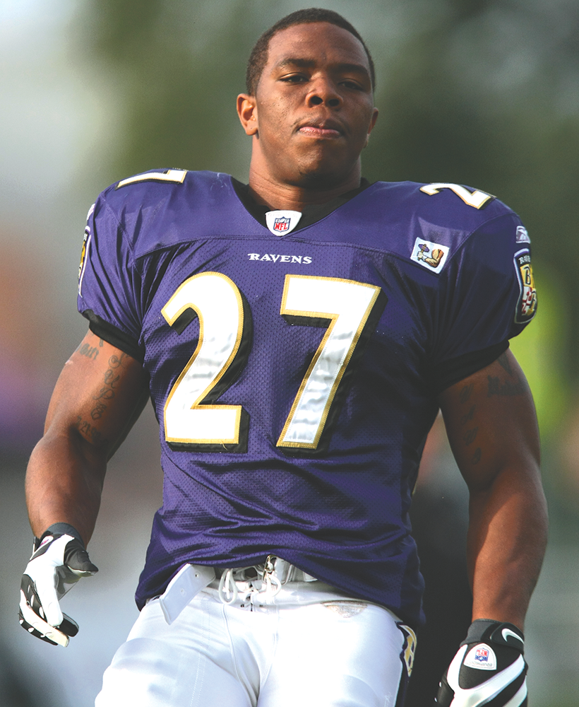 WIKIMEDIA COMMONS
Former Baltimore Ravens running back Ray Rice was suspended indefinetly by the NFL. His original suspension was only two games long. 
