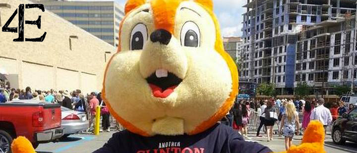 Remember the HRC Squirrel? He’s a Georgetown Student