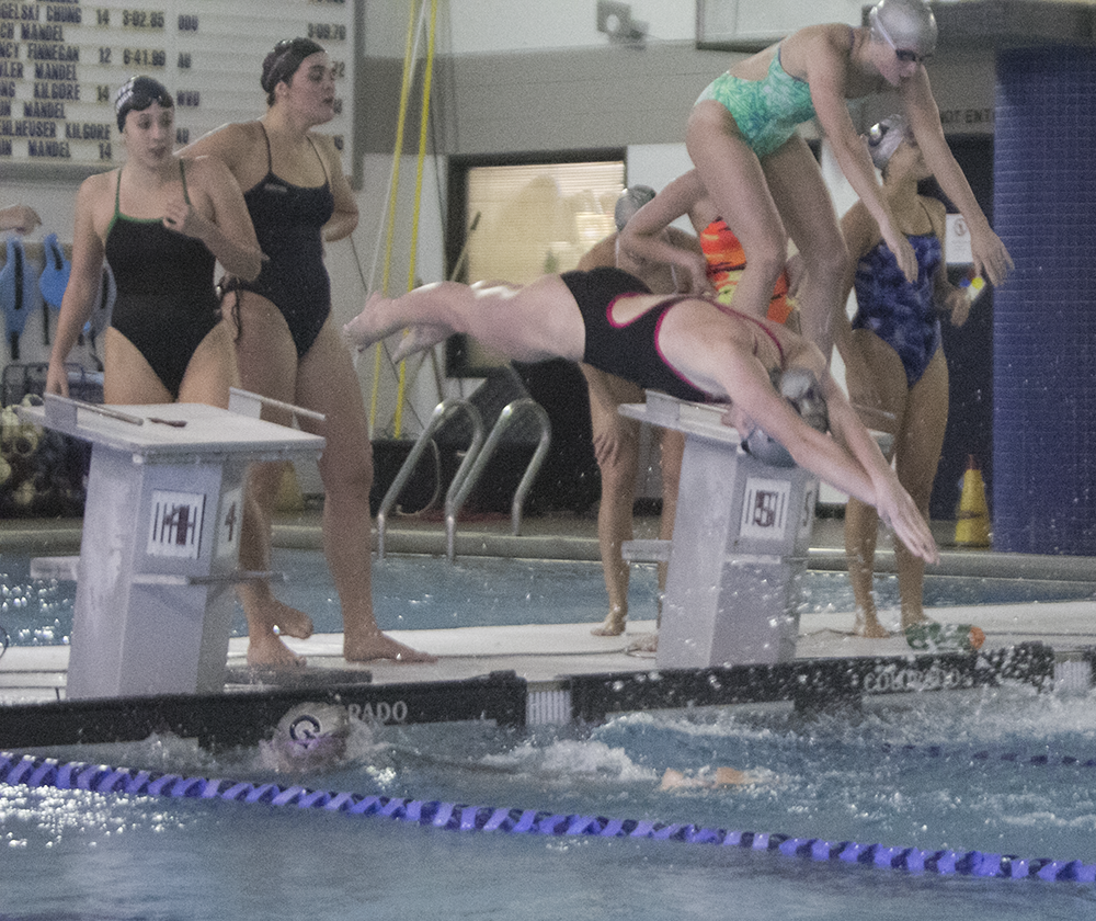FILE PHOTO: MICHELLE LUBERTO/THE HOYA
The swimming & diving team will attempt to beat Howard for the second year in a row.