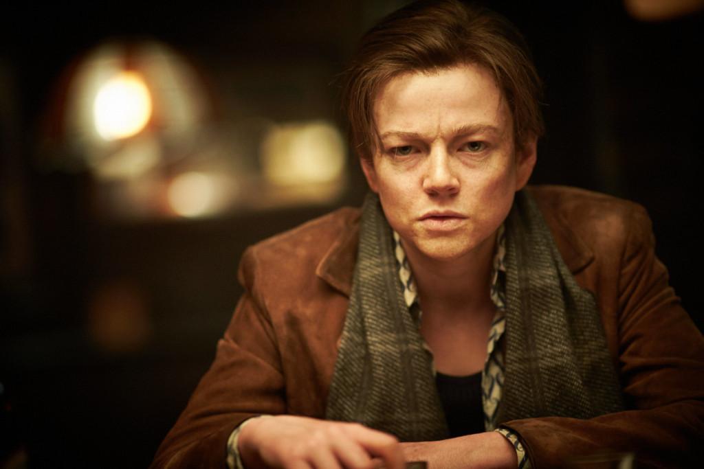 COURTESY AROUNDMOVIES.COM
Sarah Snook plays an androgynous character struggling with his sexuality in the sci-fi thriller Predestination.