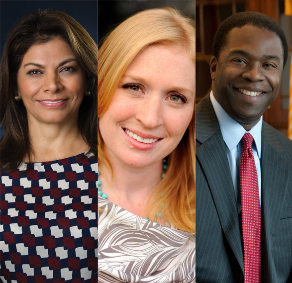 COURTESY THE INSTITUTE OF POLITICS AND PUBLIC SERVICE
Laura Chinchilla, Jackie Kucinich and Alvin Brown are among the five new fellows for the spring 2016 class in the IPPS program.