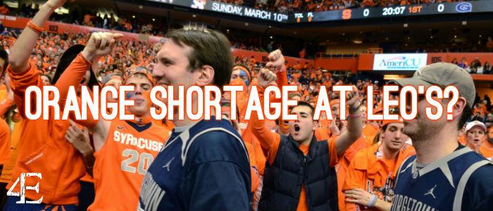 Georgetown V Syracuse: Leos Goes Orange FREE