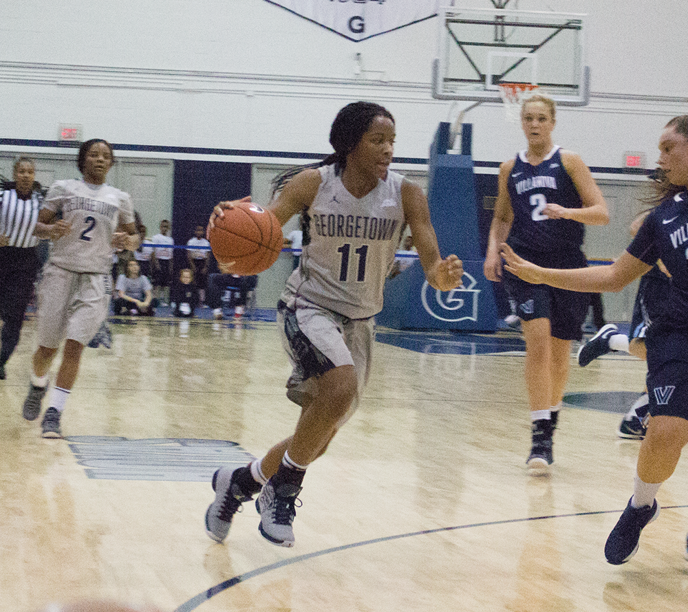 Womens Basketball | Hoyas Blow Late Lead in Home Loss