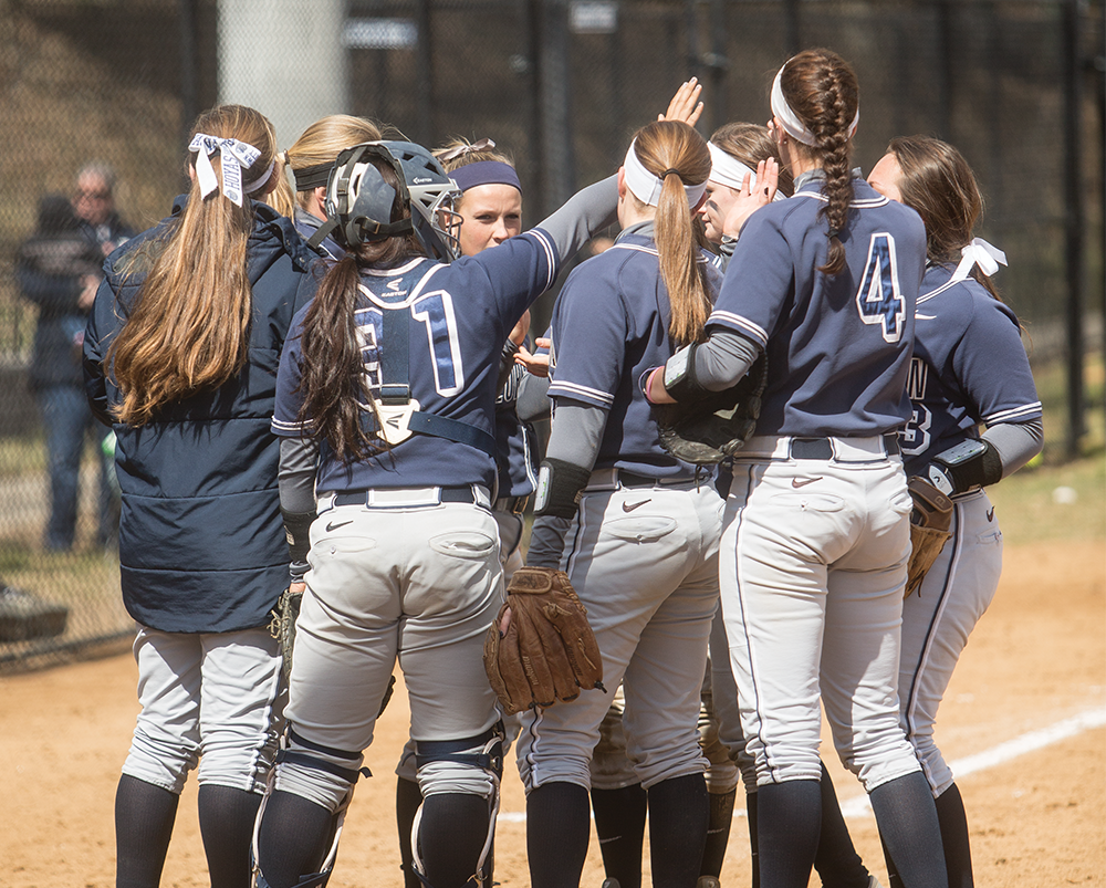 FILE PHOTO: JULIA HENNRIKUS/THE HOYA
The Georgetown softball team picked up one 13-6 win over Indiana University-Purdue University 
Fort Wayne and took two losses in its first spring tournament in Charleston, N.C., last weekend.