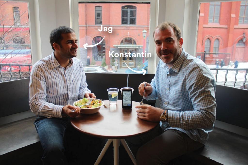 COURTESY BLUECART
In July 2014, BlueCart co-founders, Jagmohan Bansal (GRD ’11) and Konstantin Zvereff (GRD ’11) launched an app that allows restaurants and vendors to place and manage orders more efficiently.