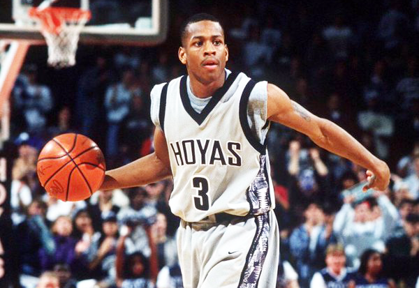 KLEAR.COM
Former NBA star Allen Iverson averaged a program record of 23 points per game during his two-year career at Georgetown.
