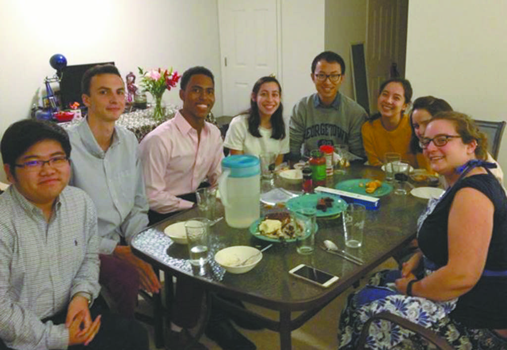 FACEBOOK
Dinner With 7 Strangers will return later this semester after a semesterlong hiatus to restructure its ability to meet the high demand for its dinners. 
