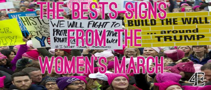 Best Signs: Womens March on Washington