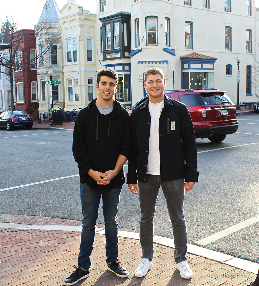 COURTESY ASLI ACAR
Kevin Fleishman (MSB ’18) and Alejandro Ernst (MSB ’18) started Outcome Tutoring to provide high quality academic assistance.