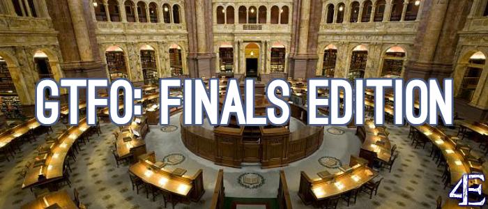 GTFO: Hidden Study Spots, Finals Edition