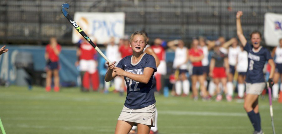 GUHOYAS 
Freshman midfielder Anna Farley has started all 17 games this season, scoring five goals and notching five assists.  