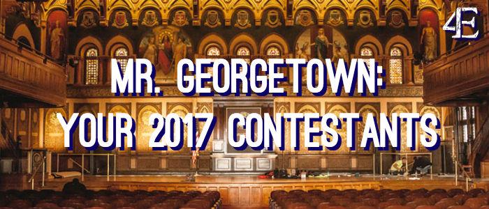 Meet Your 2017 Mr. Georgetown Candidates!