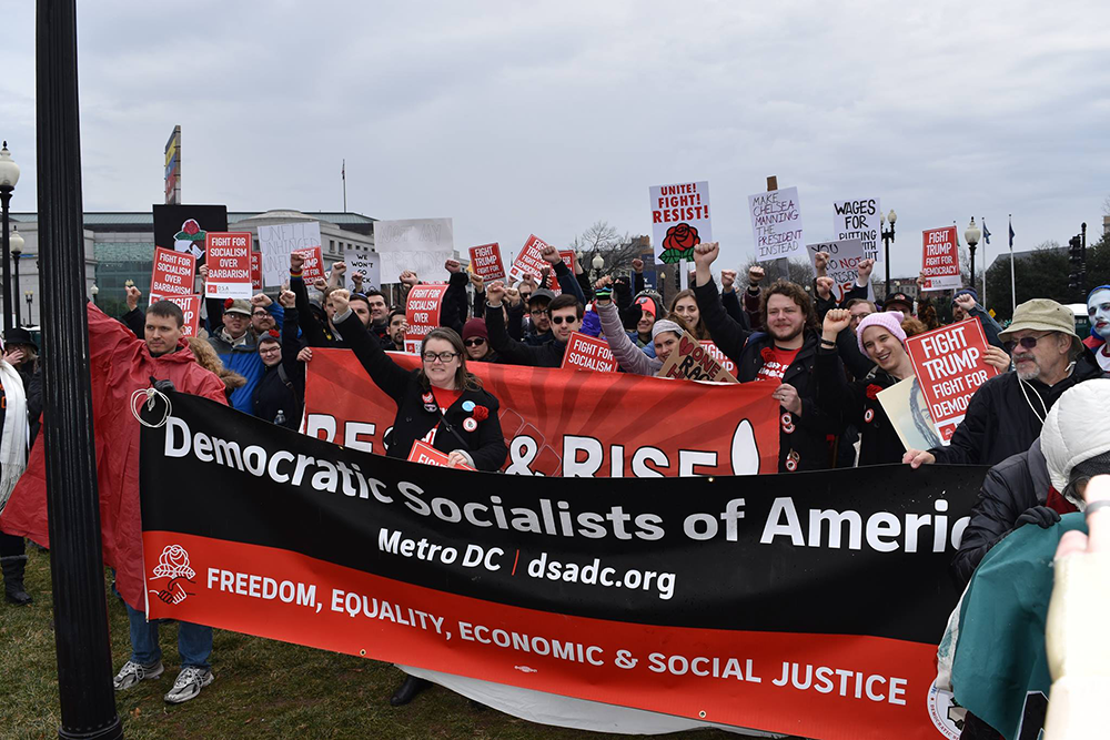 DSA DC
Membership in D.C.s chapter of the Democratic Socialists of America has surged since last October.