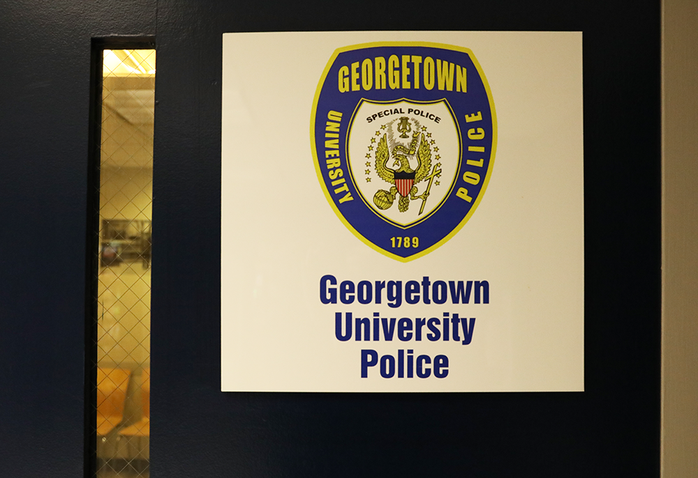 FILE PHOTO: ALI ENRIGHT FOR THE HOYA
After more than two months, the Georgetown University Police Department has not identified a suspect in a string of anti-Semitic vandalisms.