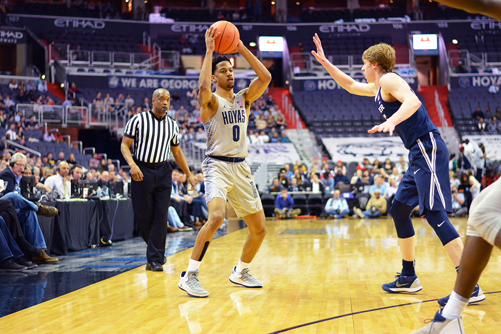 AMANDA VEN ORDER FOR THE HOYA
Freshman guard Jahvon Blair scored 16 points in Mondays loss to Marquette. Blair is averaging 9.4 points per game this season.