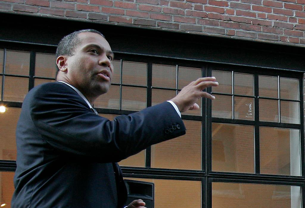 DEVAL PATRICK  Deval Patrick, former governor of Massachusetts and current managing director of investing firm Bain Capital Double Impact said businesses should strive to make a social impact.