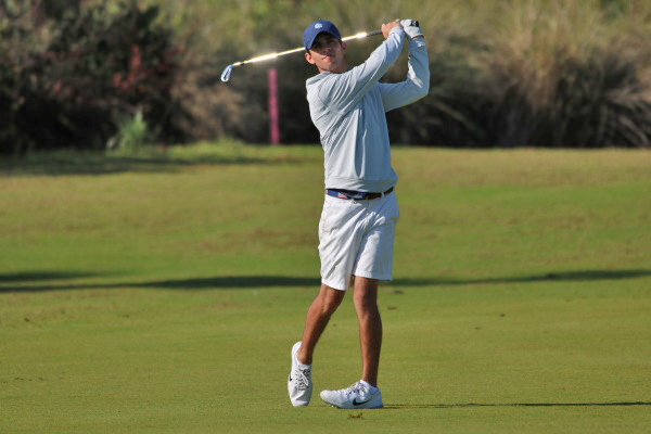 GUHOYAS
Senior Cole Berman finished in the top-10 in the FAU Spring Championship with a score of 212.