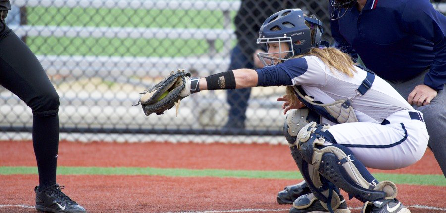 GUHOYAS
Sophomore catcher Sera Stevens has started 20 of the teams 22 games this season, batting .240 with three runs batted in.