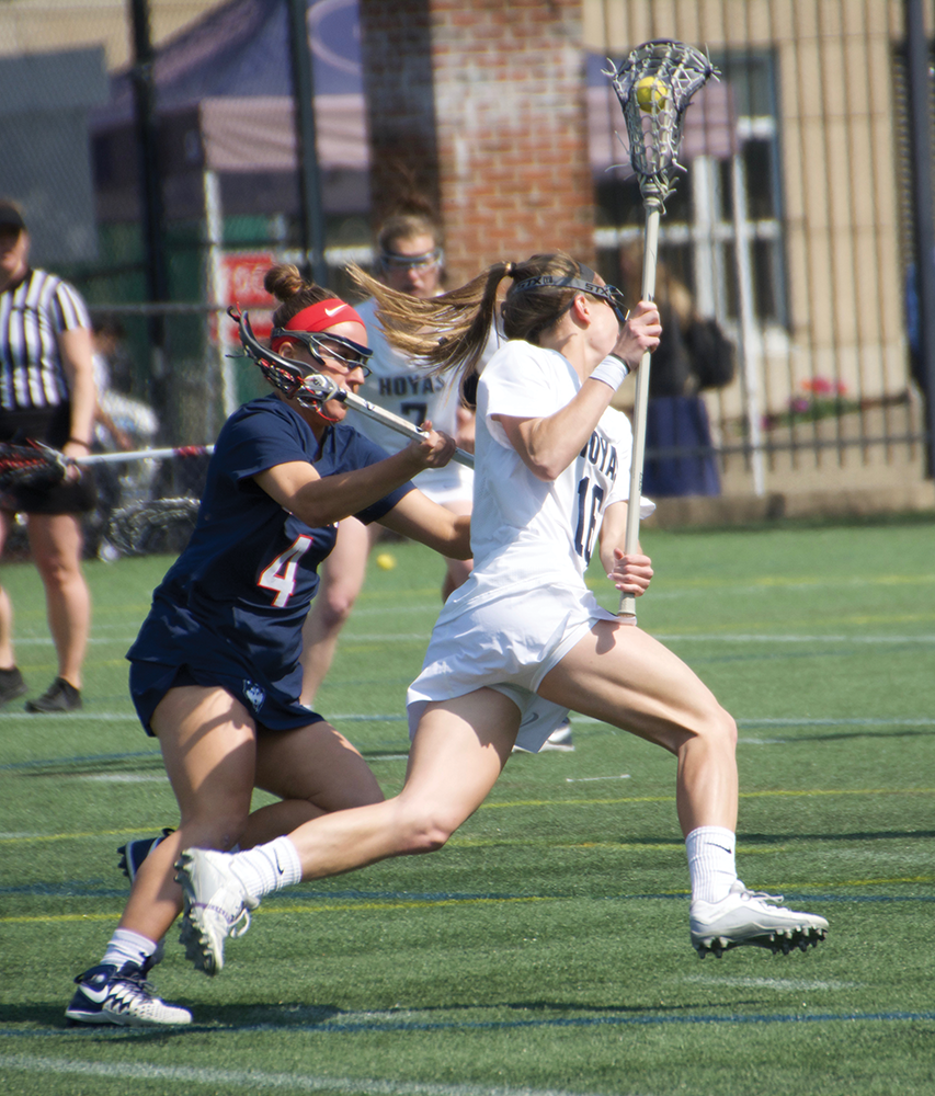 AMANDA VAN ORDEN
Current Big East Midfielder of the Week Natalia Lynch supported the team with two goals and one assist during Tuesdays win over UCONN