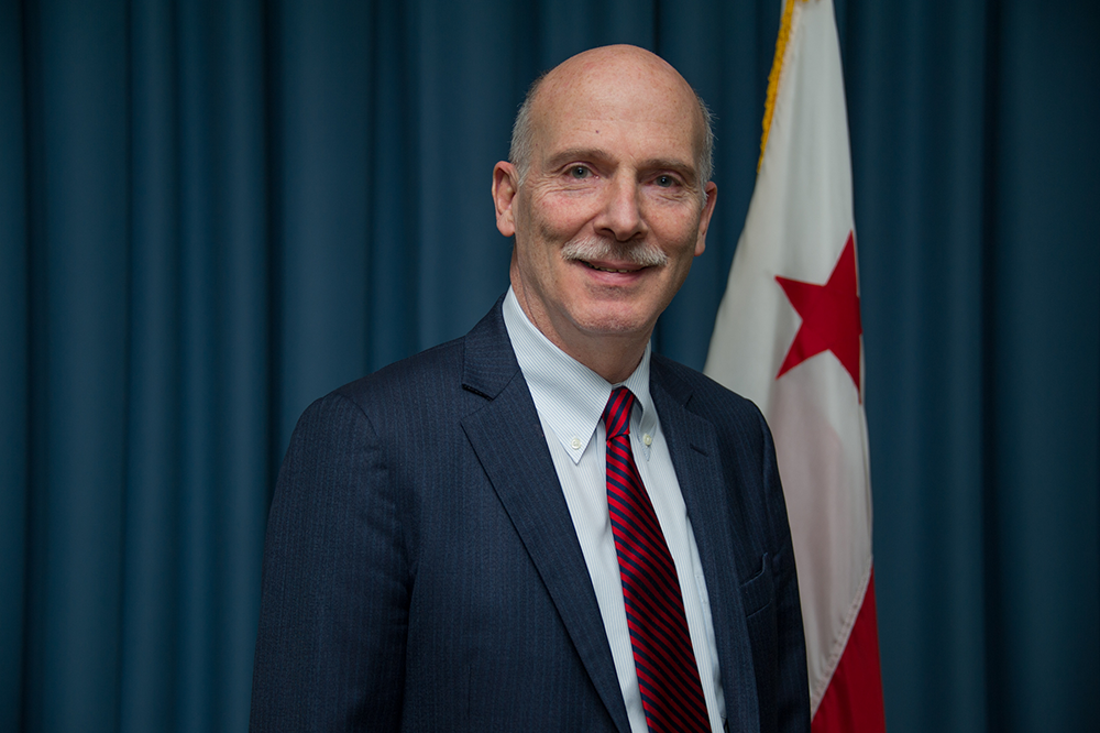 PHIL MENDELSON
City Council Chairman Phil Mendelson postponed the final vote on a bill to regulate Airbnb and regular services Oct. 16. 