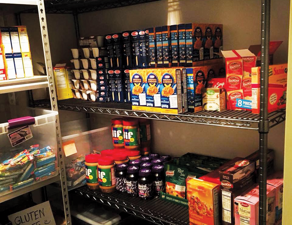 HOYA HUB | Since the food pantry Hoya Hub opened in October 2018, 130 people have signed up, including undergraduate students, graduate students, staff and alumni. Nearly two-thirds of registered students said they do not have a campus meal plan.