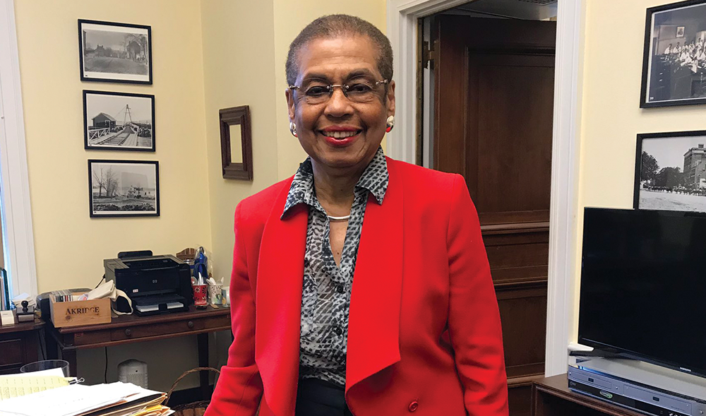 @ELEANORHOLMESNORTON/TWITTER | A bill introduced by Del. Eleanor Holmes Norton (D-D.C.) on March 28 would give Washington, D.C., more control over its judicial system. The bill is Nortons latest effort to grant the District more autonomy. 