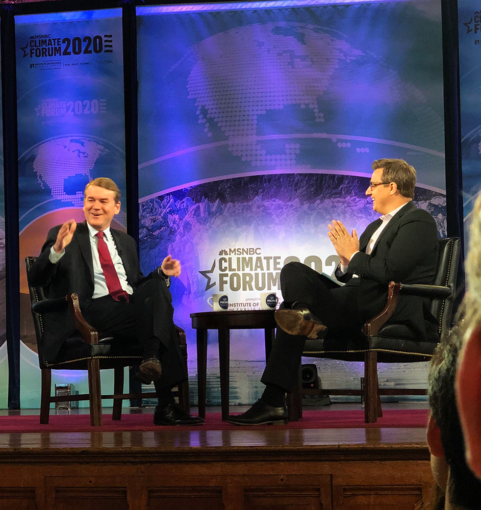 2020 Climate Forum Brings a Dozen Presidential Candidates to Campus