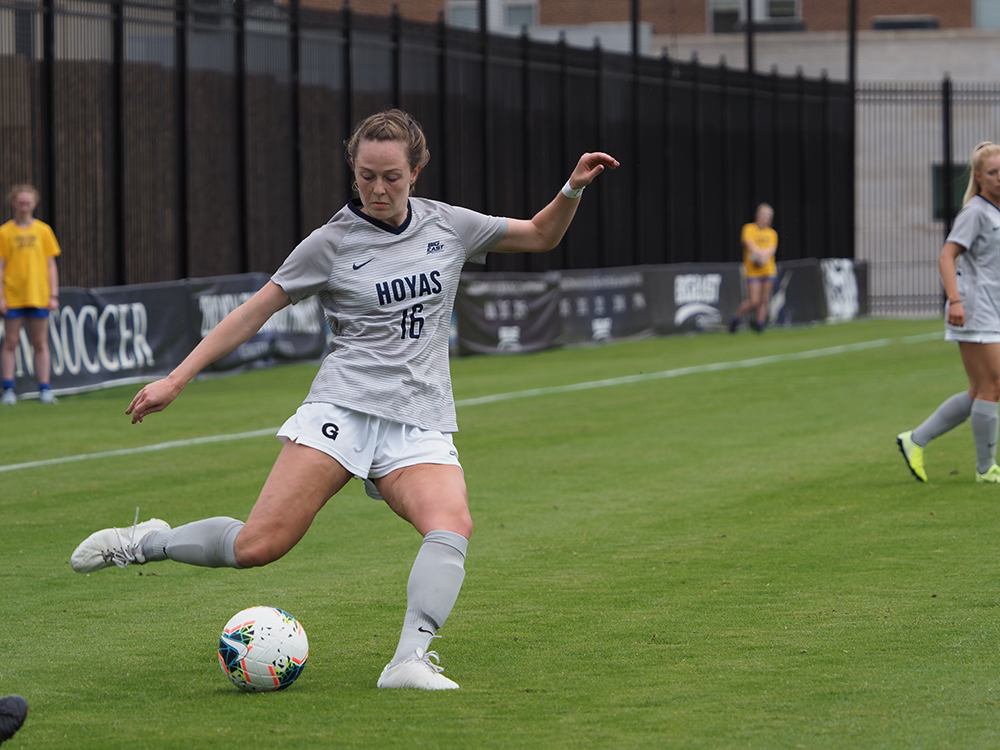 WOMENS SOCCER | Georgetown Battles Butler Through Double Overtime; Ends in a Draw