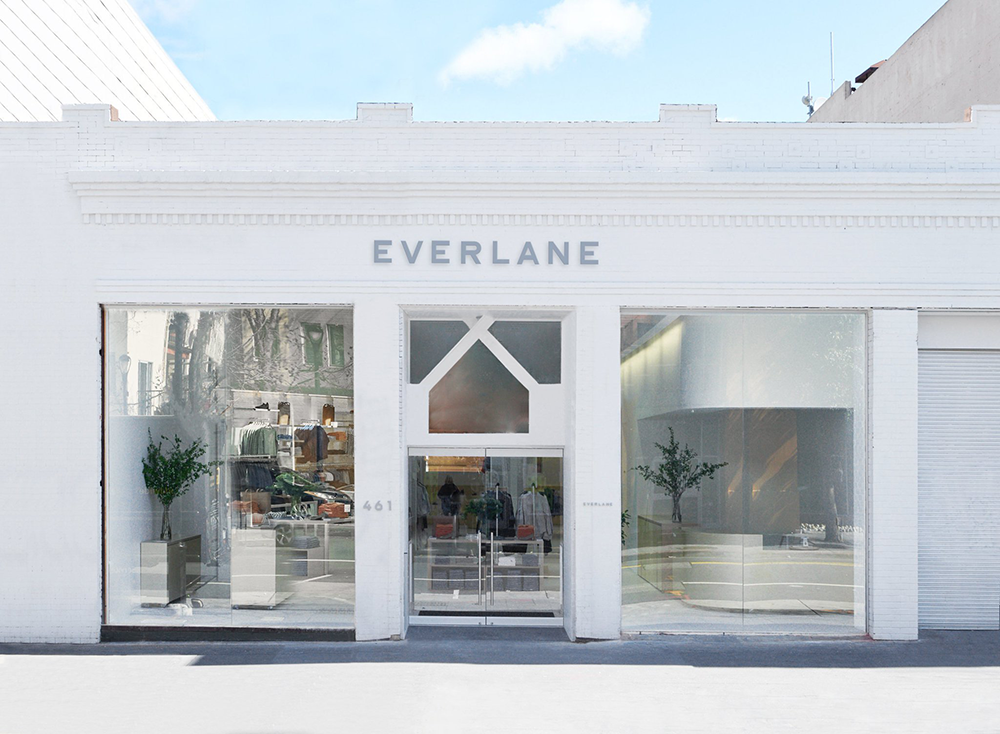 @EVERLANE/TWITTER | Three local style bloggers, Sarah Phillips, Sylvia Colella and Rebecca Gallop, each visited and highlighted the pop-up store in the first days of its operation.