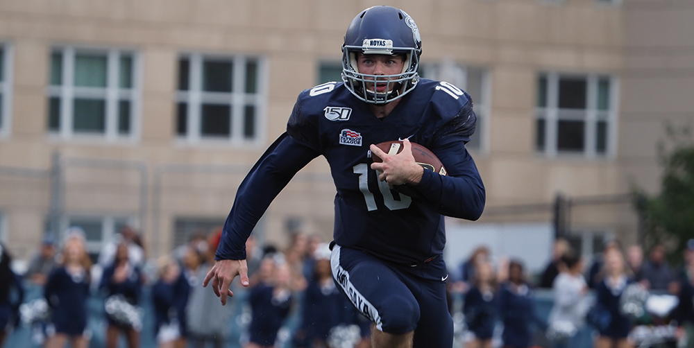 FOOTBALL | Georgetown Falls to Fordham in Final Minutes of Homecoming Game