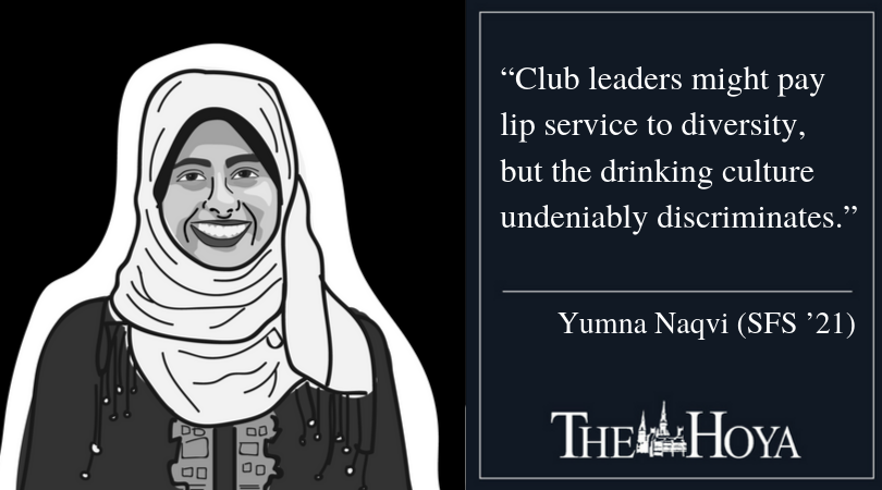 NAQVI: Reassess Club Drinking Culture