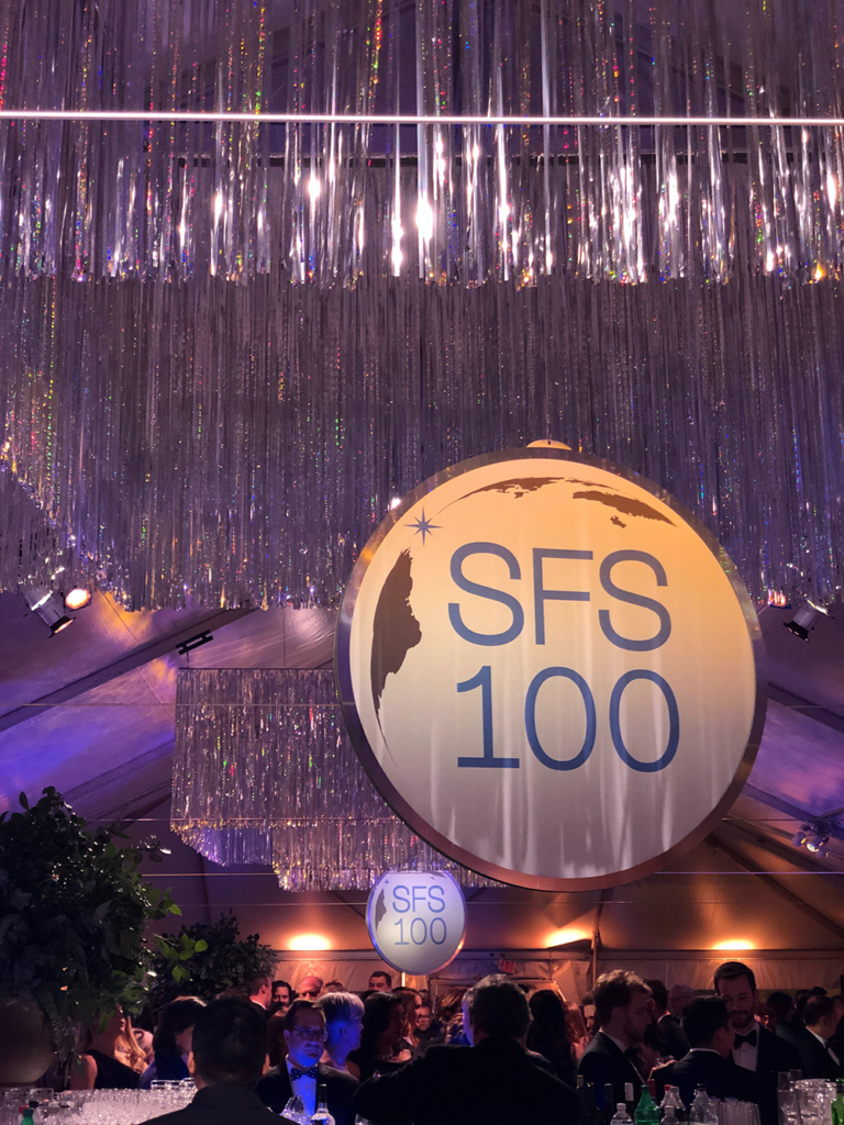 KIRK ZIESER/THE HOYA | Celebrations for the SFS centennial weekend culminated with a Centennial Gala Dinner with attendees including Speaker of the House Nancy Pelosi, former President Bill Clinton, and King Felipe IV of Spain.