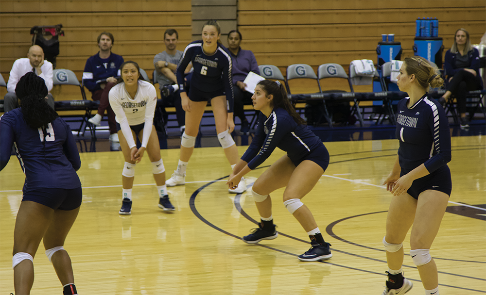 VOLLEYBALL | Hoyas Fall to DePaul Following Loss to Marquette