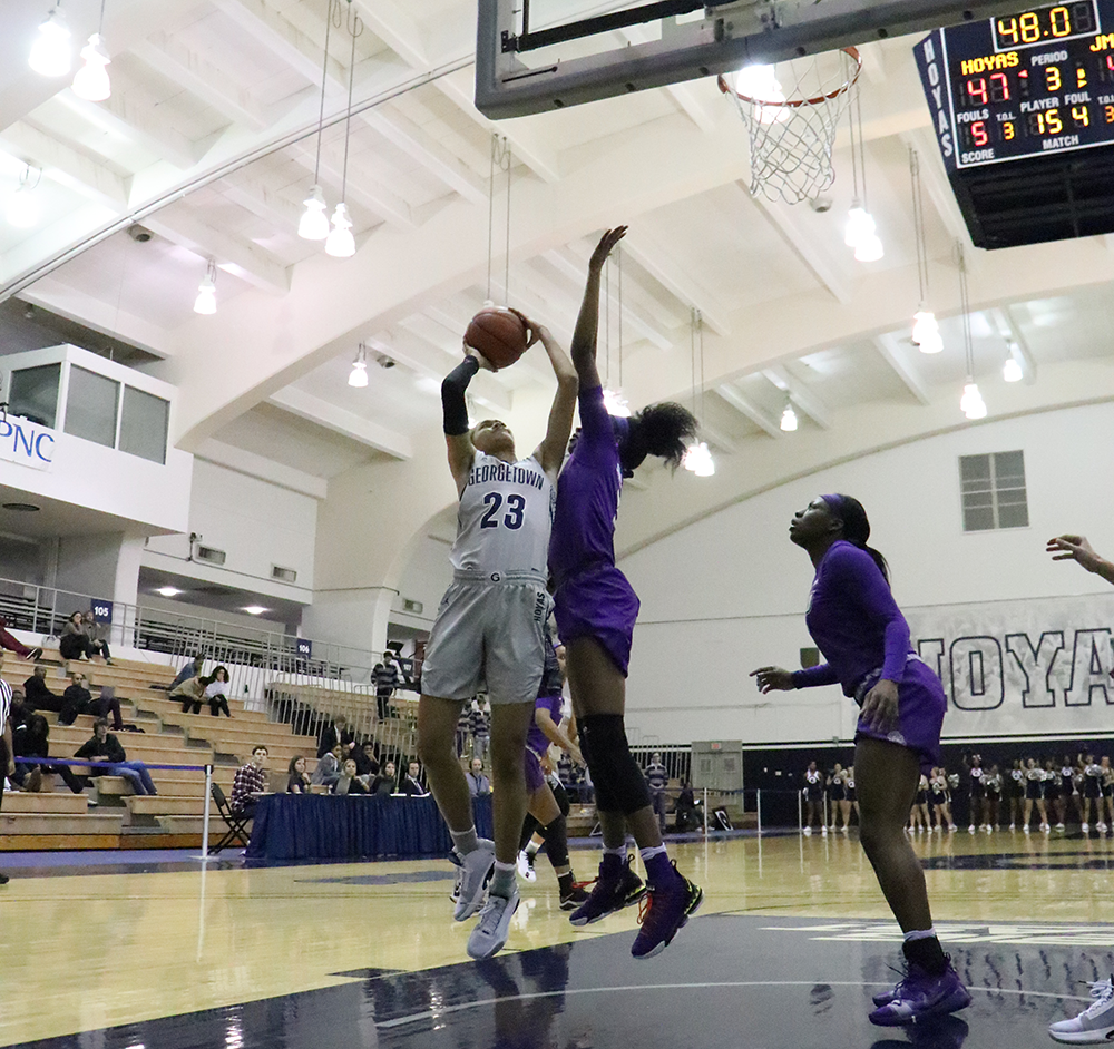 WOMENS BASKETBALL | Hoyas Gain Victory Over LMU Before Falling to Fresno State