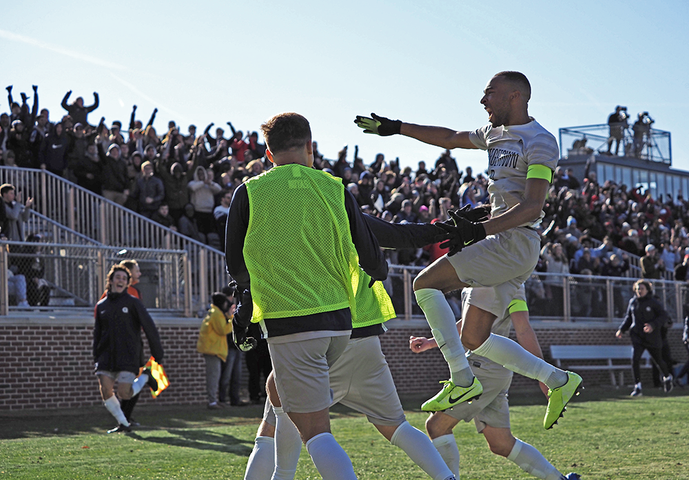 MENS SOCCER | Georgetown Notches a Pair of Late Goals To Overcome Washington and Advance to the College Cup