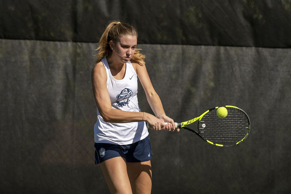 WOMENS TENNIS | Georgetown Drops Spring Season Opener by 1 Point to Maryland