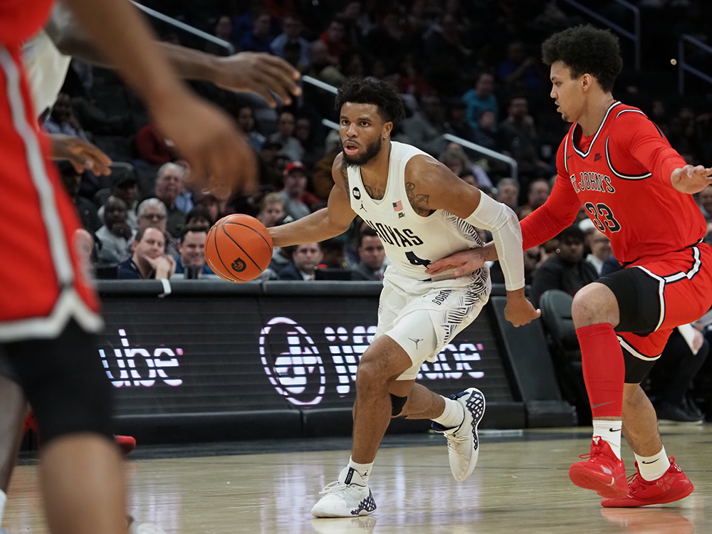 MENS BASKETBALL | Georgetown Defeats St. Johns in Late-Game Thriller