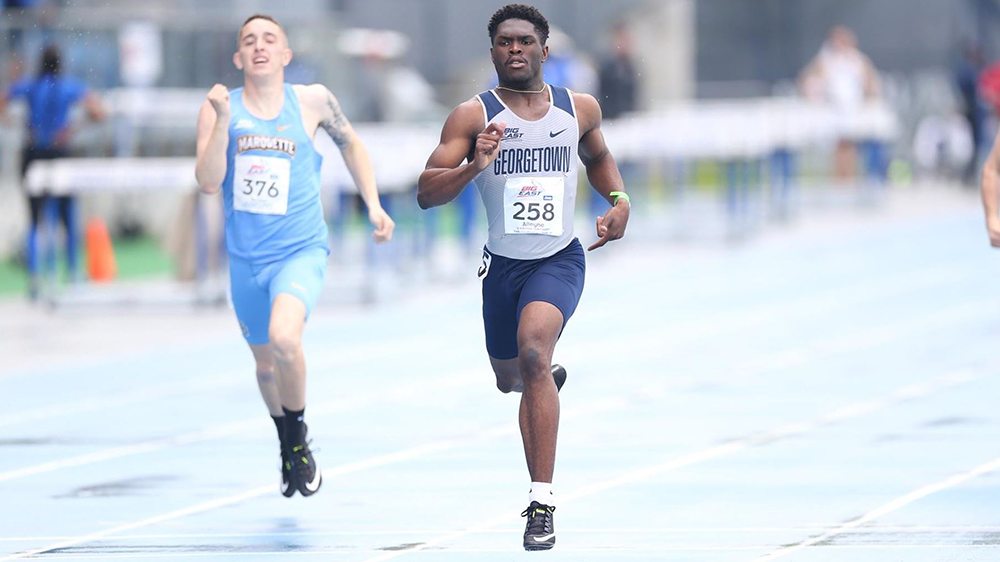 TRACK & FIELD | Georgetown Records 3 Personal Bests at Valentine Invitational