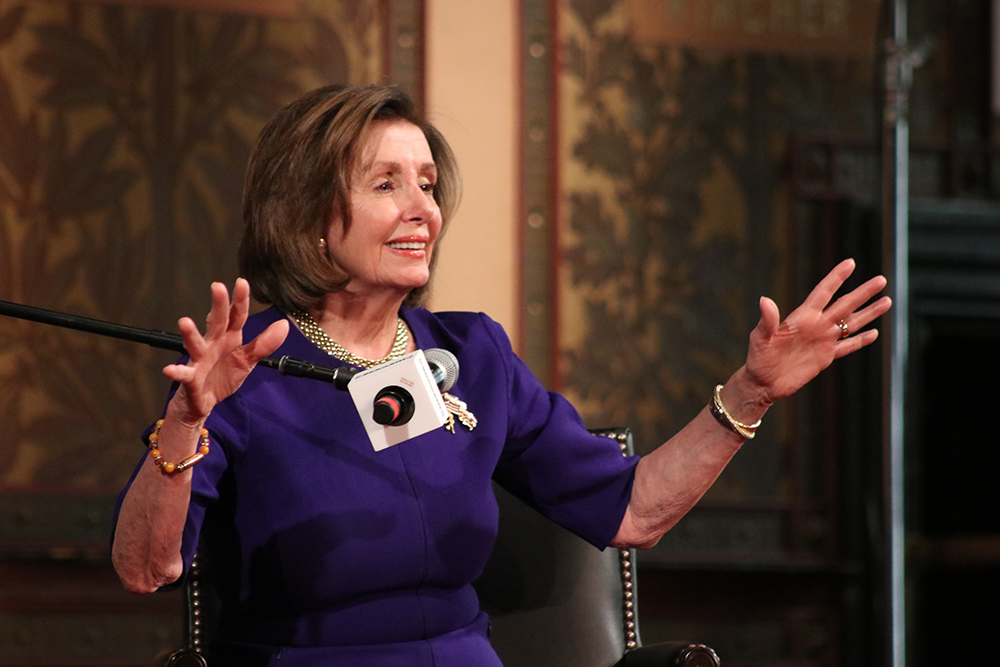 Women Should Embrace Self-Confidence, Nancy Pelosi Says