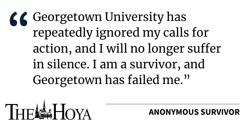 ‘I Cannot Be My Only Advocate’: How Georgetown Continues To Fail Survivors