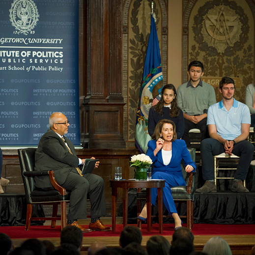 Pelosi Celebrates WWII Vet and Georgetown Prof Jan Karski at Event Featuring Faculty, Artists