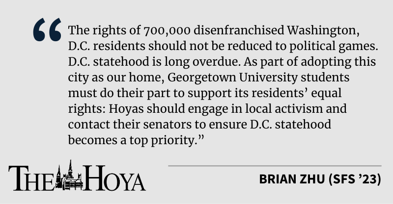 VIEWPOINT: Advocate for DC Statehood