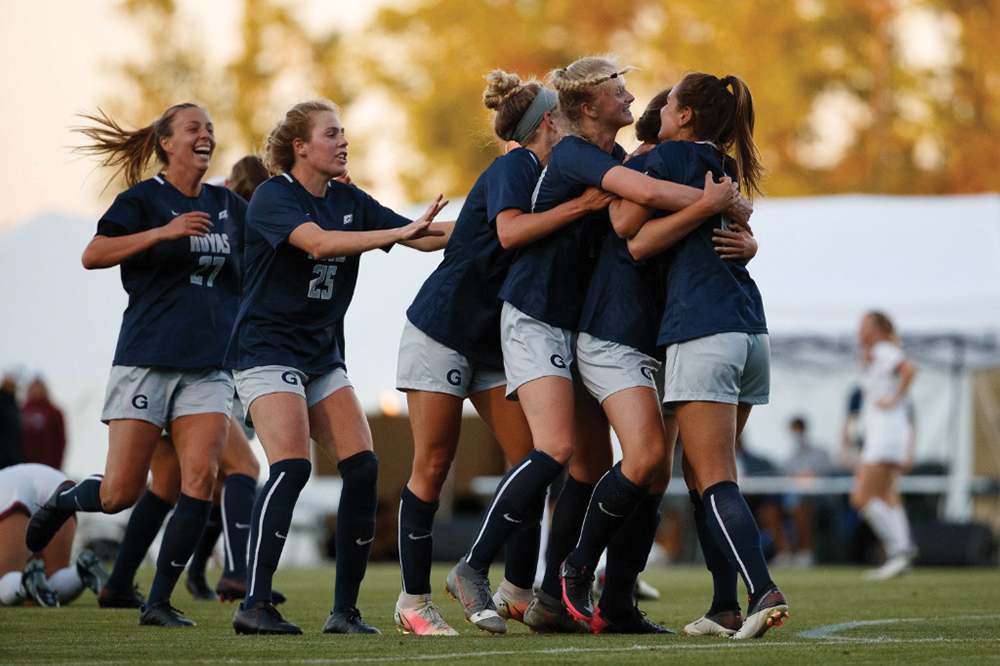 WOMEN’S SOCCER | Menta’s Final-Minute Strike Propels Georgetown to a 1-0 Victory Over South Carolina in NCAA Tournament