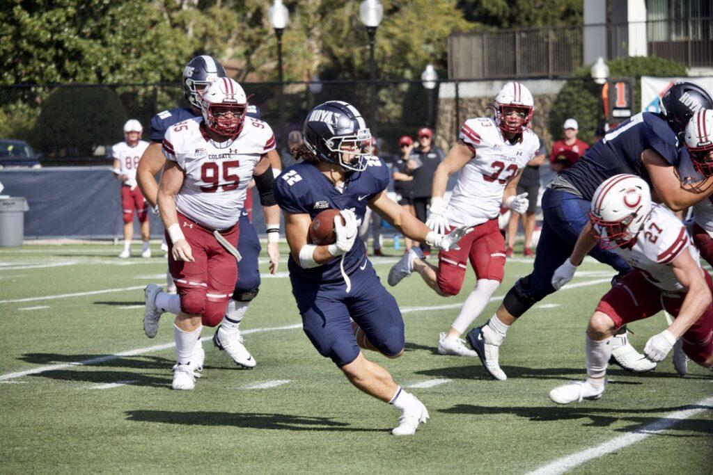 FOOTBALL | Georgetown Suffers Close 28-21 Defeat in First Conference Game