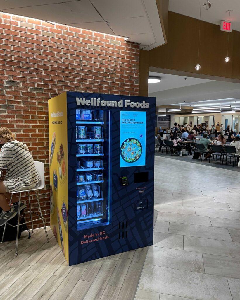 Wellfound Foods Machine in Leavey Center Vends Nutritious, Expensive Prepackaged Meals