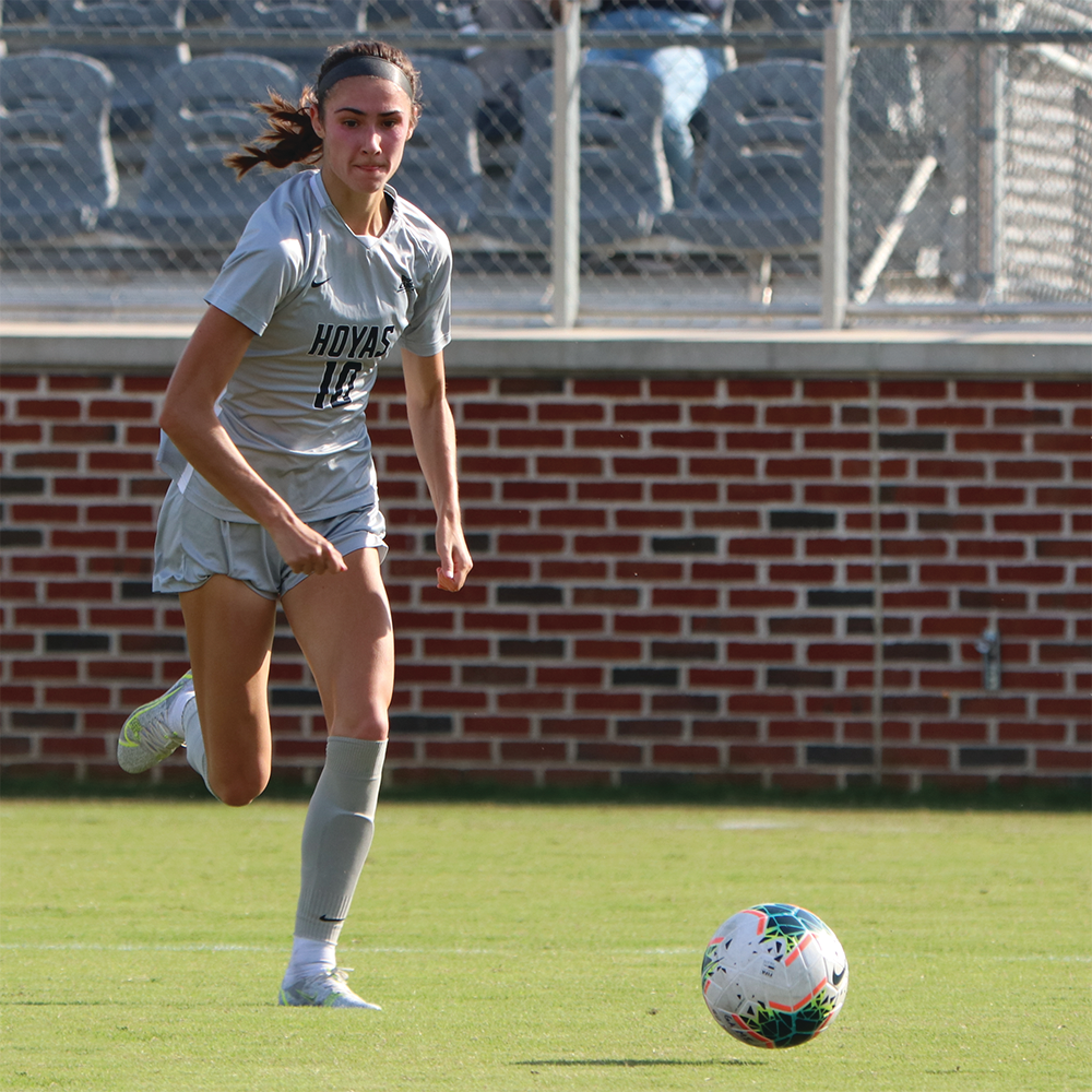 WOMEN’S SOCCER | Strong Defense Helps GU Defeat St John’s, Remain Undefeated
