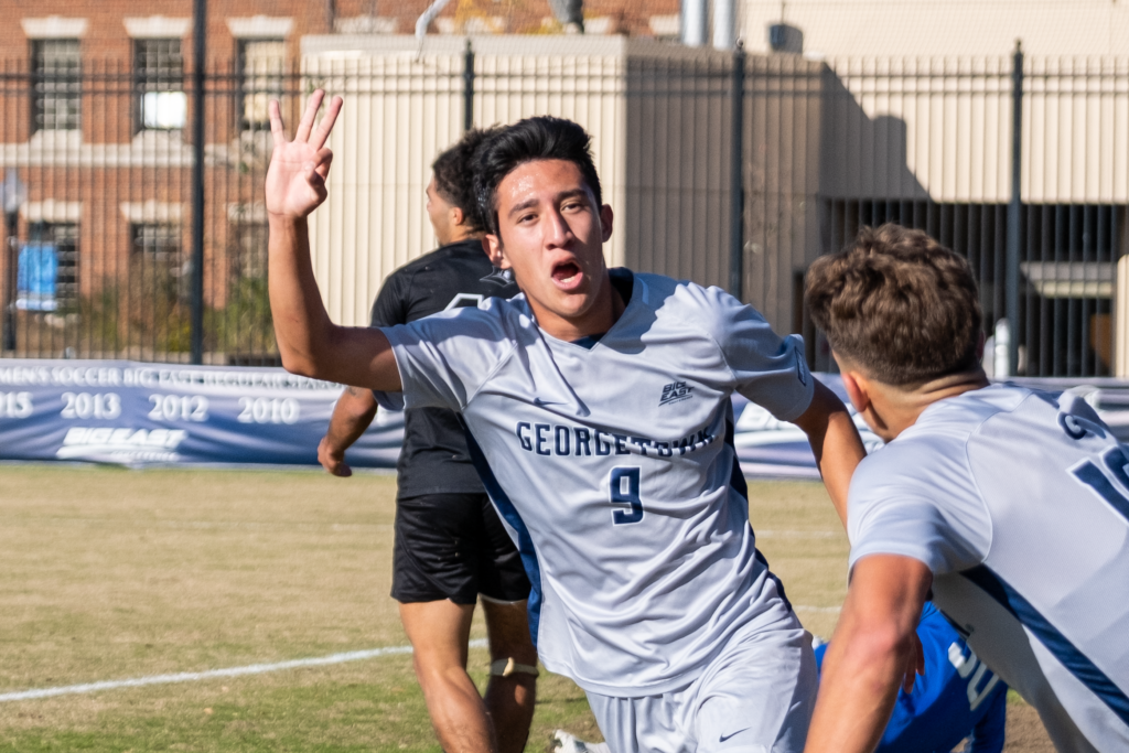 MENS SOCCER | Georgetown Cruises to NCAA Tournament Victory Over Providence